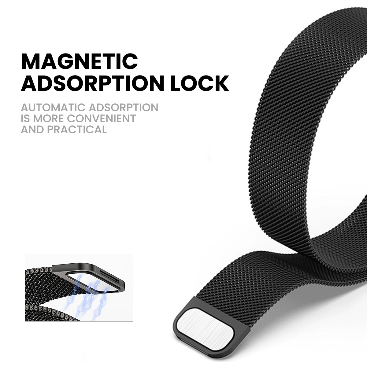 Magnetic Loop Strap For Xiaomi - Milanese Loop Magnetic recension och pris