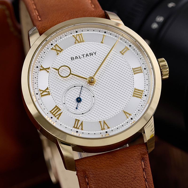 Baltany S4099 38mm Vintage Dre - Omega Watch Constellation recension och pris