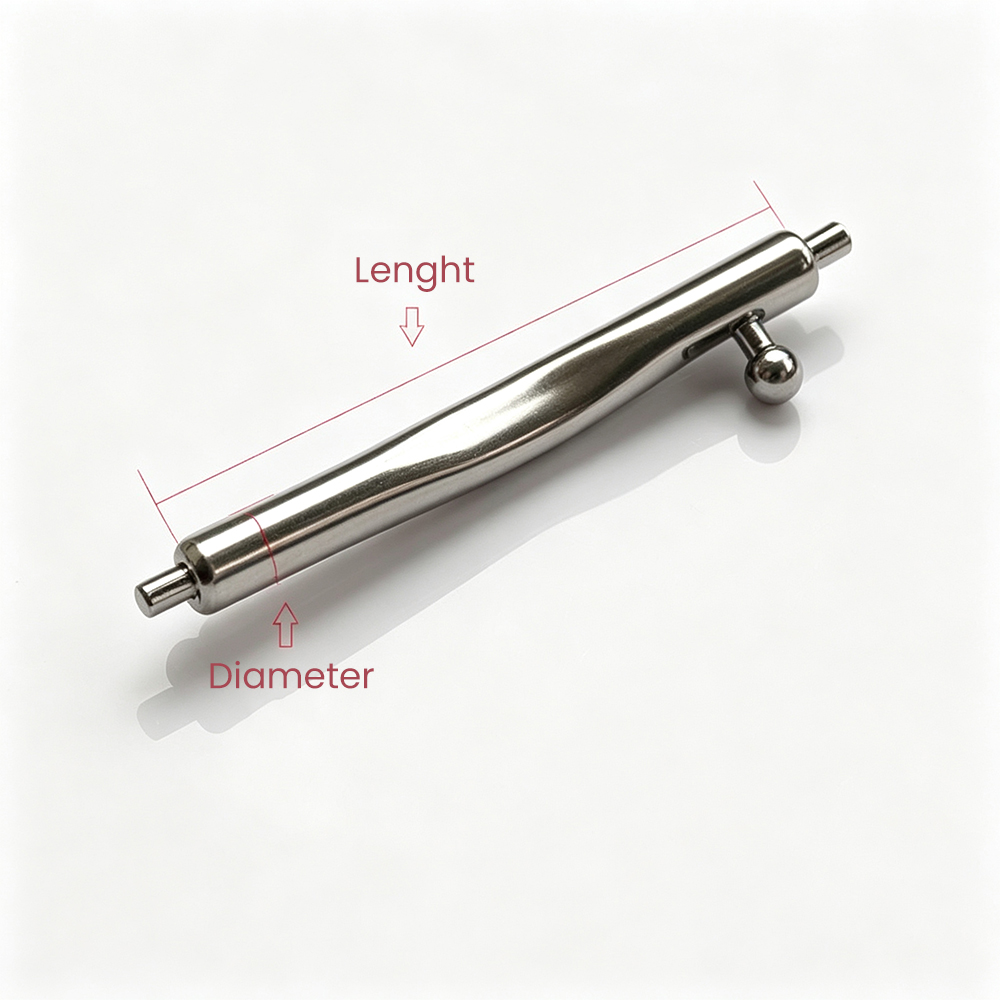 Dia 1.5mm Curved Quick Release - Curved Spring Bar recension och pris