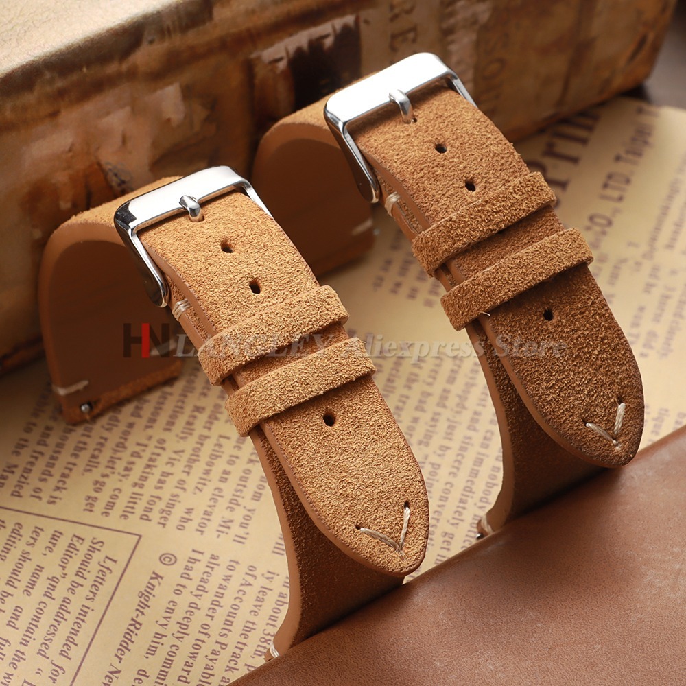 14/16mm 18mm 19mm 20mm 21mm 22 - Suede Strap Watch recension och pris